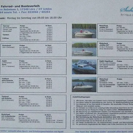 At Langhagensee Comfortable *